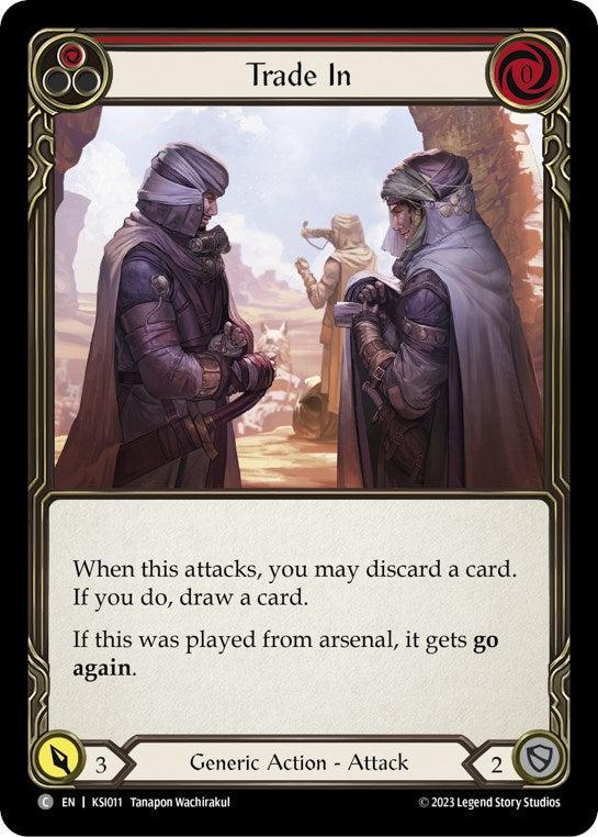 Flesh and Blood TCG | Trade In (Red) [KSI011] (Heavy Hitters Kassai Blitz Deck) | The Nerd Merchant