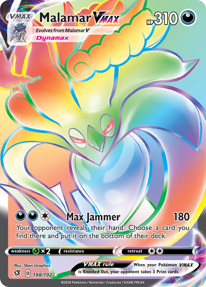 Pokemon | Malamar VMAX (198/192) [Sword & Shield: Rebel Clash] | The Nerd Merchant