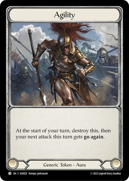 Flesh and Blood TCG | Agility [KSI028] (Heavy Hitters Kassai Blitz Deck) | The Nerd Merchant