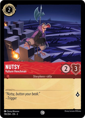 Nutsy - Vulture Henchman (118/204) [Into the Inklands]