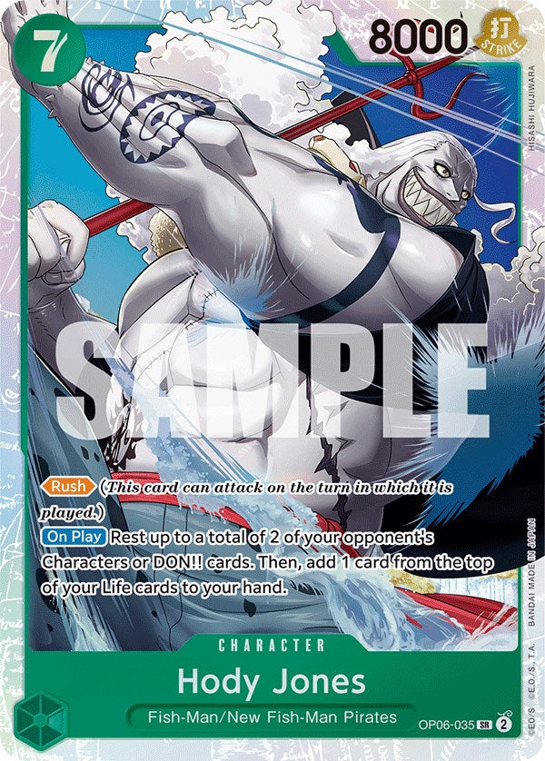 One Piece | Hody Jones [Wings of the Captain] | The Nerd Merchant