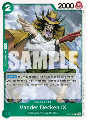 One Piece | Vander Decken IX [Wings of the Captain] | The Nerd Merchant