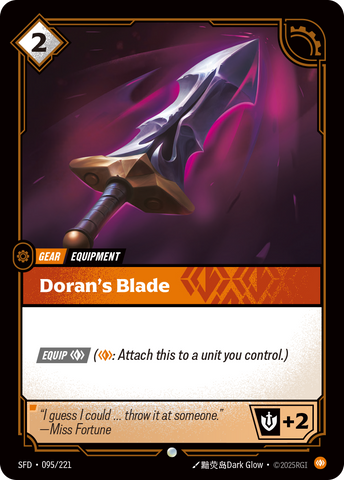 Doran's Blade - Spiritforged #95