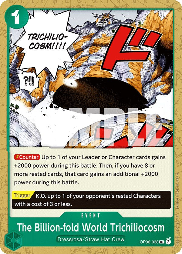 One Piece | The Billion-fold World Trichiliocosm [Wings of the Captain] | The Nerd Merchant
