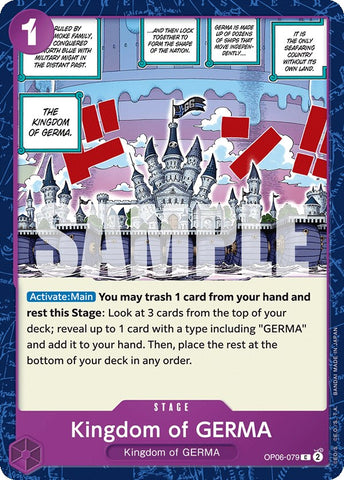 One Piece | Kingdom of GERMA [Wings of the Captain] | The Nerd Merchant