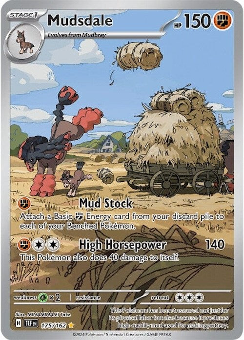 Pokemon | Mudsdale (175/162) [Scarlet & Violet: Temporal Forces] | The Nerd Merchant