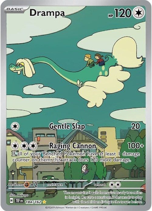 Pokemon | Drampa (184/162) [Scarlet & Violet: Temporal Forces] | The Nerd Merchant