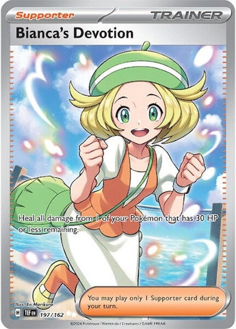 Pokemon | Bianca's Devotion (197/162) [Scarlet & Violet: Temporal Forces] | The Nerd Merchant