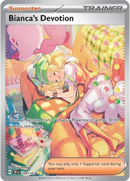 Pokemon | Bianca's Devotion (209/162) [Scarlet & Violet: Temporal Forces] | The Nerd Merchant