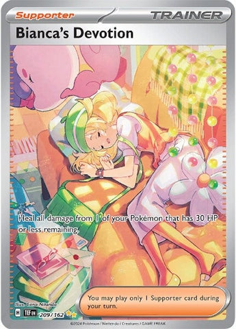 Pokemon | Bianca's Devotion (209/162) [Scarlet & Violet: Temporal Forces] | The Nerd Merchant