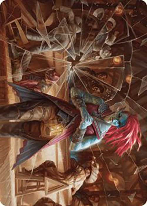 Magic | Obeka, Splitter of Seconds Art Card [Outlaws of Thunder Junction Art Series] | The Nerd Merchant
