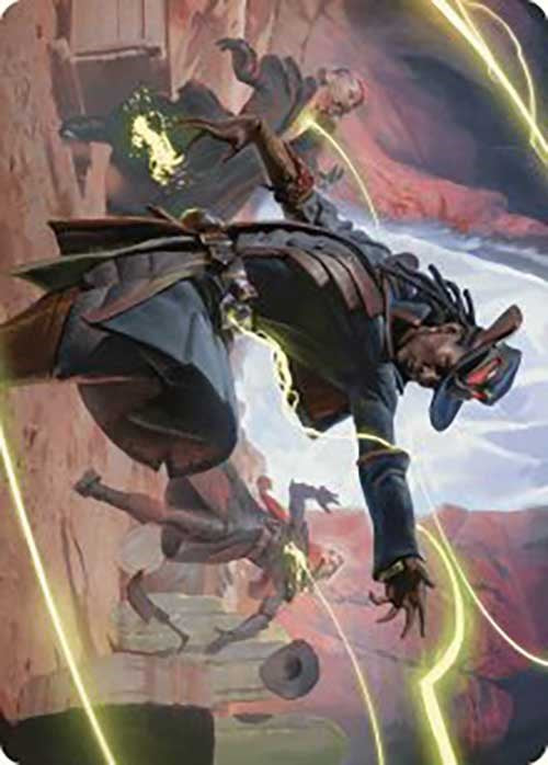 Magic | Lilah, Undefeated Slickshot Art Card [Outlaws of Thunder Junction Art Series] | The Nerd Merchant