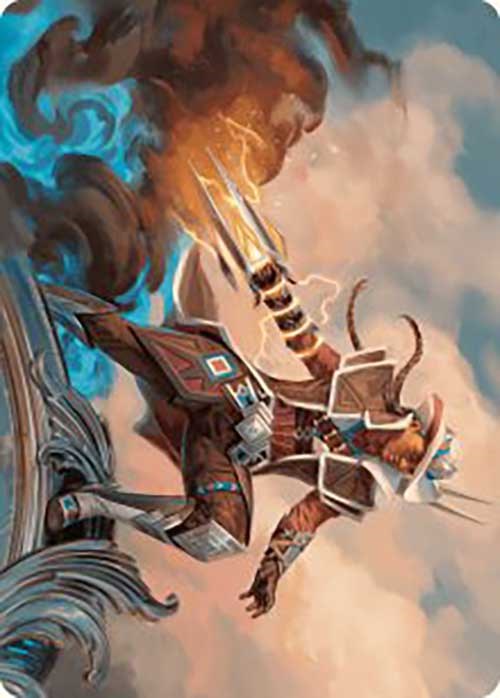 Magic | Annie Flash, the Veteran Art Card [Outlaws of Thunder Junction Art Series] | The Nerd Merchant