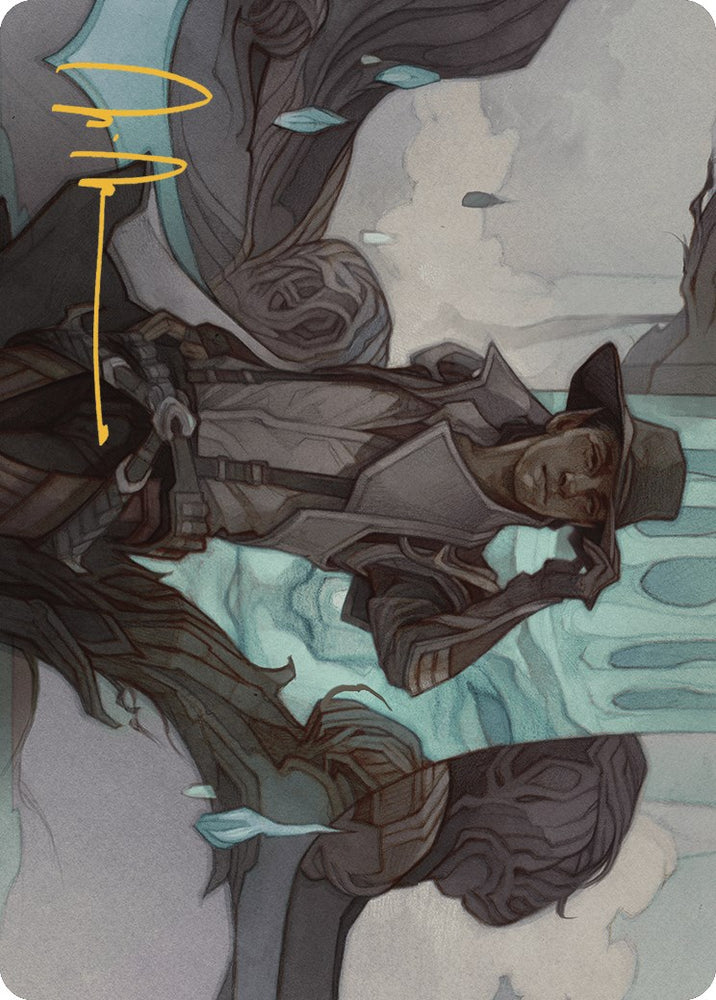 Magic | Kellan Joins Up Art Card (Gold-Stamped Signature) [Outlaws of Thunder Junction Art Series] | The Nerd Merchant