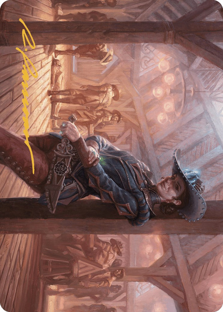 Magic | Marchesa, Dealer of Death Art Card (Gold-Stamped Signature) [Outlaws of Thunder Junction Art Series] | The Nerd Merchant