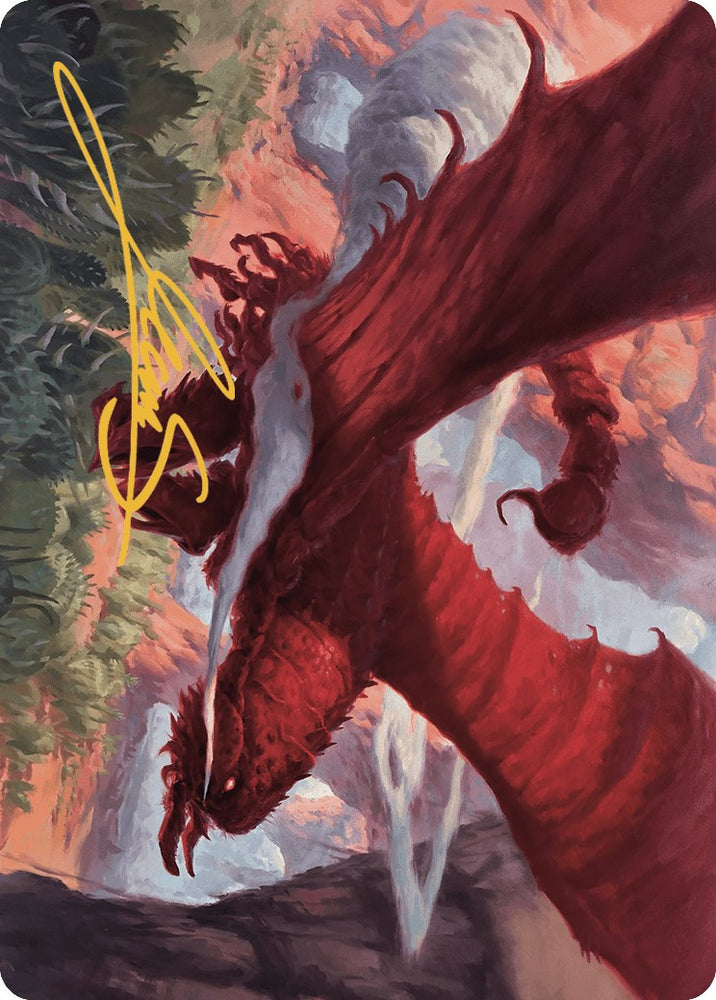Magic | Stingerback Terror Art Card (Gold-Stamped Signature) [Outlaws of Thunder Junction Art Series] | The Nerd Merchant