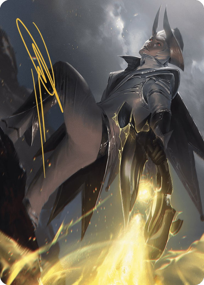 Magic | Ruthless Lawbringer Art Card (Gold-Stamped Signature) [Outlaws of Thunder Junction Art Series] | The Nerd Merchant