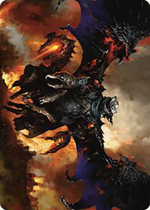 Magic | Akul the Unrepentant Art Card [Outlaws of Thunder Junction Art Series] | The Nerd Merchant