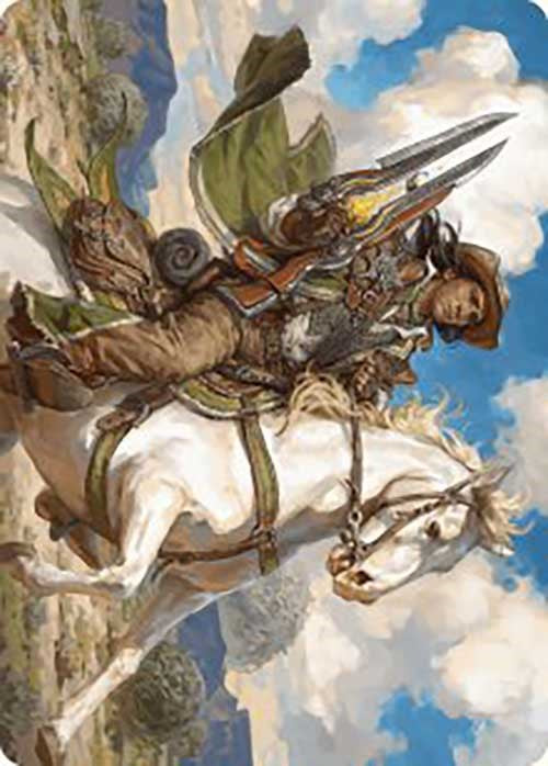 Magic | Wylie Duke, Atiin Hero Art Card [Outlaws of Thunder Junction Art Series] | The Nerd Merchant