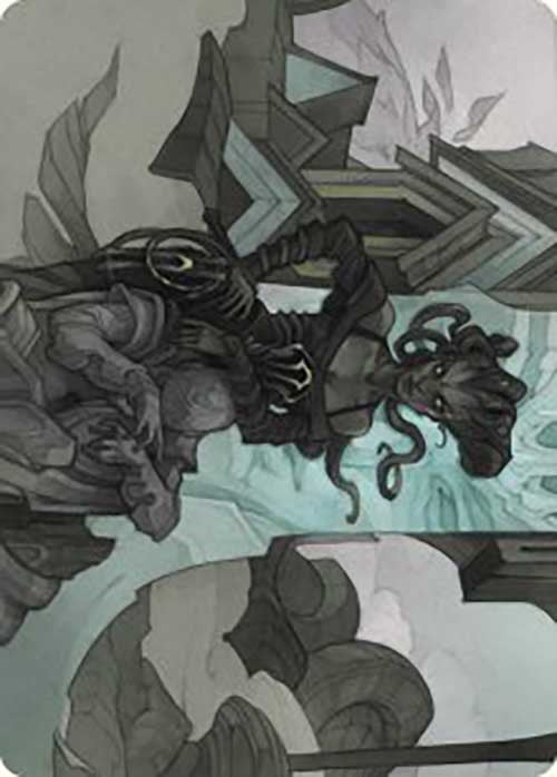 Magic | Vraska Joins Up Art Card [Outlaws of Thunder Junction Art Series] | The Nerd Merchant