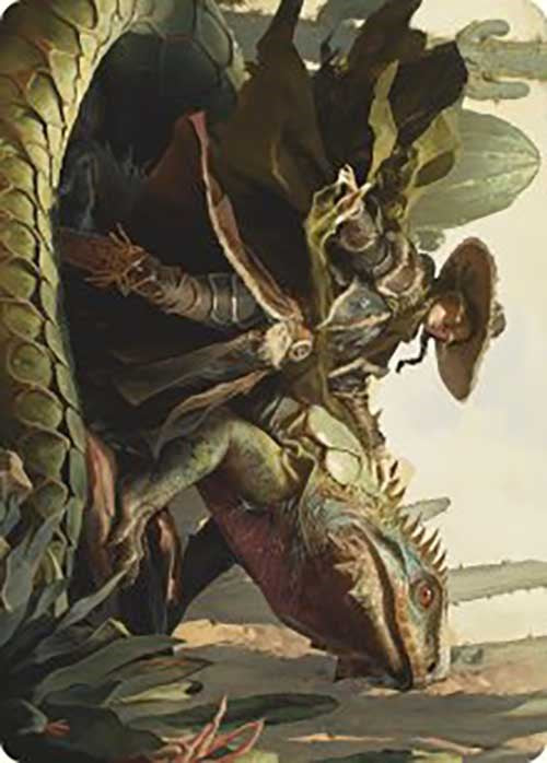 Magic | Outcaster Trailblazer Art Card [Outlaws of Thunder Junction Art Series] | The Nerd Merchant