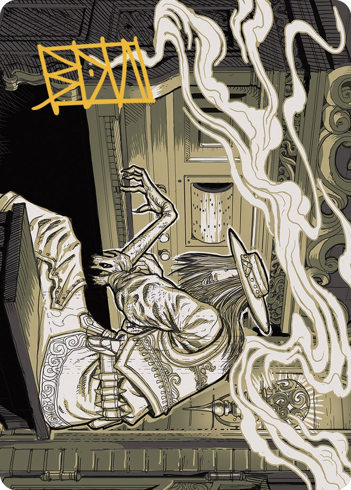Magic | Vanishing Verse Art Card (Gold-Stamped Signature) [Outlaws of Thunder Junction Art Series] | The Nerd Merchant