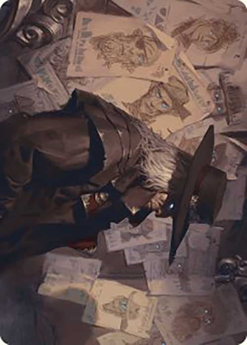 Magic | Lazav, Familiar Stranger Art Card [Outlaws of Thunder Junction Art Series] | The Nerd Merchant