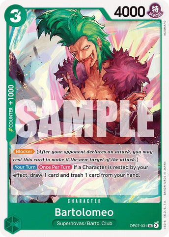 One Piece | Bartolomeo [500 Years in the Future] | The Nerd Merchant