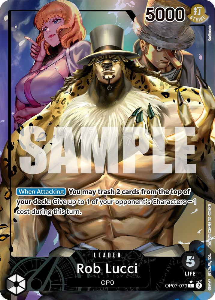 One Piece | Rob Lucci (079) (Parallel) [500 Years in the Future] | The Nerd Merchant