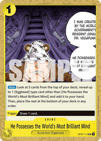 One Piece | He Possesses the World's Most Brilliant Mind [500 Years in the Future] | The Nerd Merchant