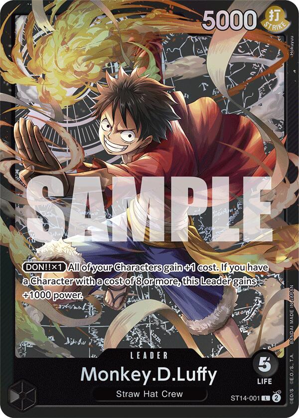 One Piece | Monkey.D.Luffy (001) [Starter Deck: 3D2Y] | The Nerd Merchant