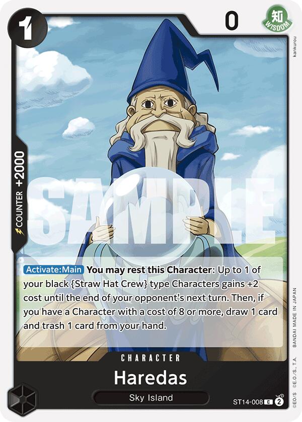 One Piece | Haredas [Starter Deck: 3D2Y] | The Nerd Merchant