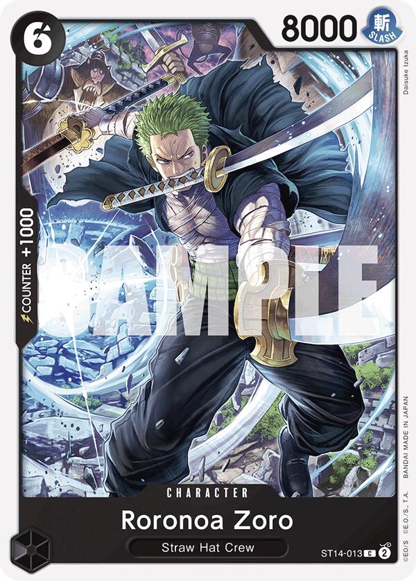 One Piece | Roronoa Zoro [Starter Deck: 3D2Y] | The Nerd Merchant