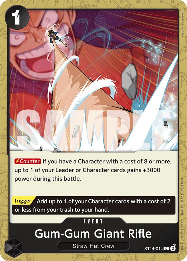 One Piece | Gum-Gum Giant Rifle [Starter Deck: 3D2Y] | The Nerd Merchant