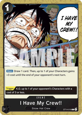 One Piece | I Have My Crew!! [Starter Deck: 3D2Y] | The Nerd Merchant