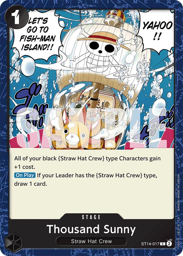 One Piece | Thousand Sunny [Starter Deck: 3D2Y] | The Nerd Merchant