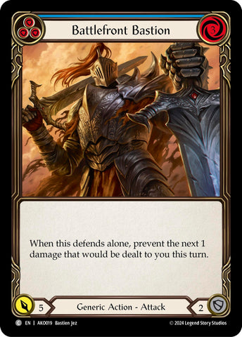 Flesh and Blood TCG | Battlefront Bastion [AKO019] (Armory Deck: Kayo) | The Nerd Merchant