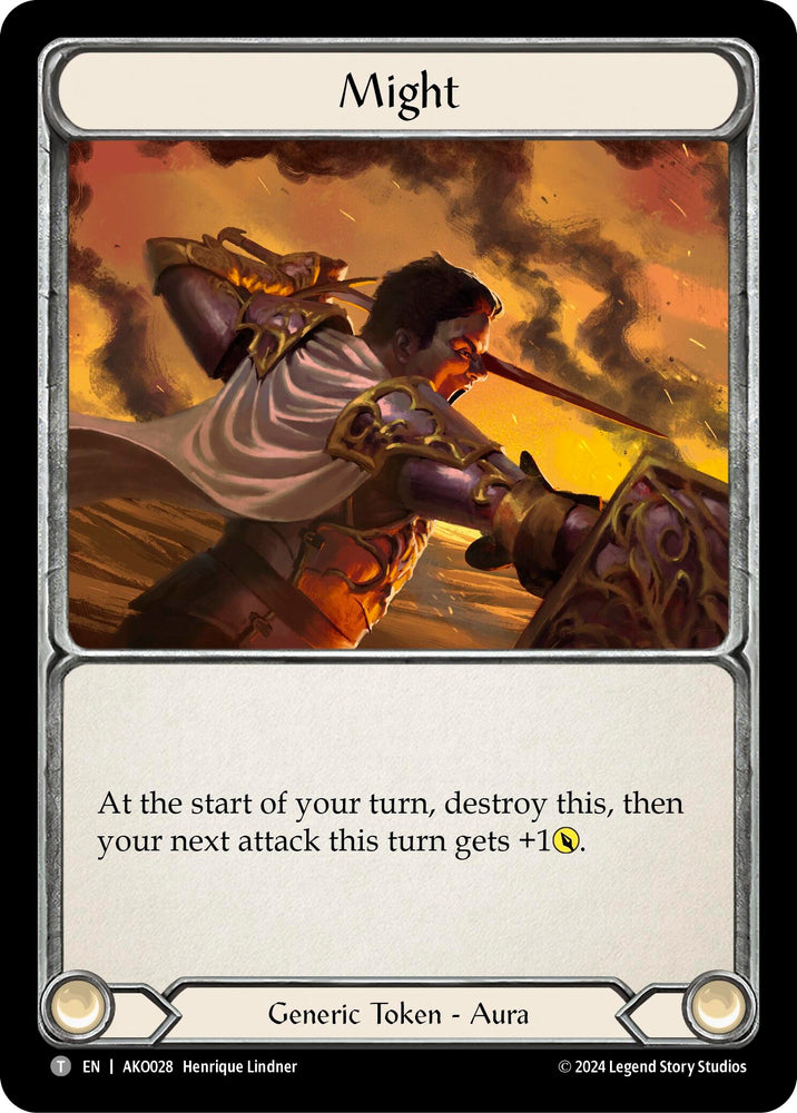 Flesh and Blood TCG | Might [AKO028] (Armory Deck: Kayo) | The Nerd Merchant