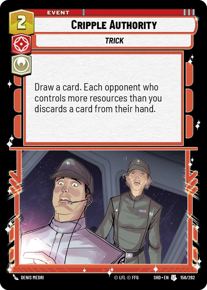 Cripple Authority (156/262) (156/262) [Shadows of the Galaxy]