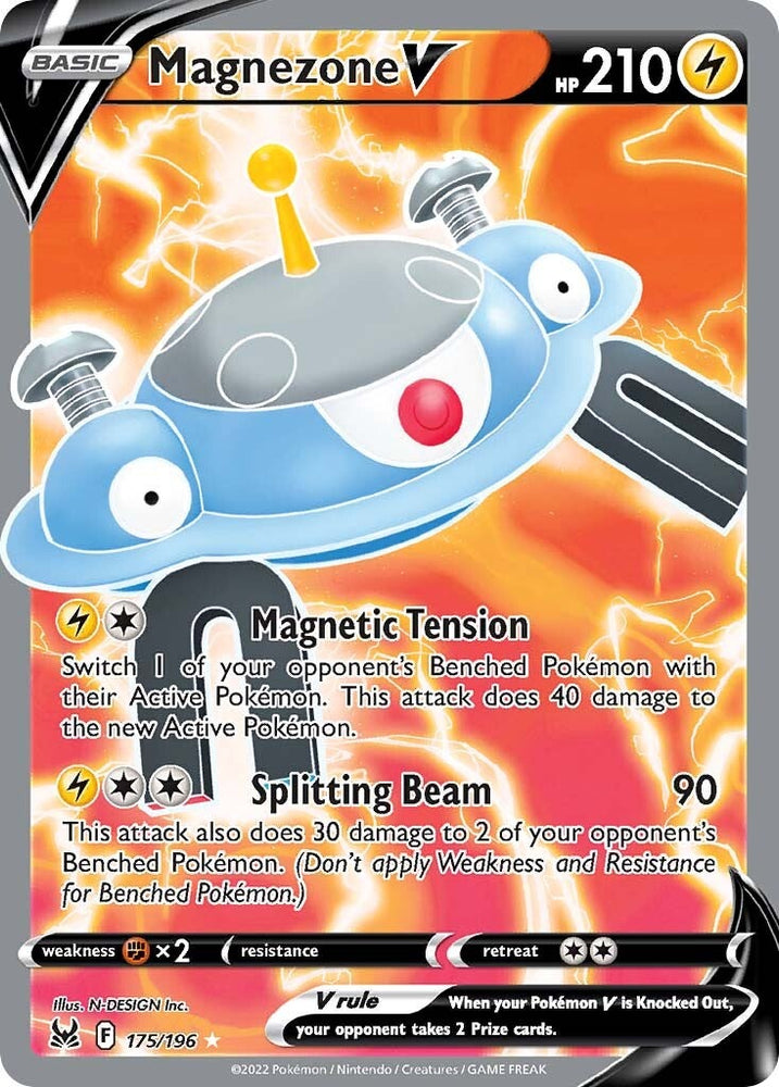 Pokemon | Magnezone V (175/196) [Sword & Shield: Lost Origin] | The Nerd Merchant