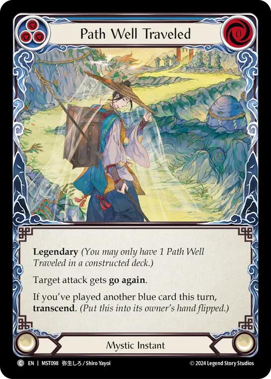 Flesh and Blood TCG | Path Well Traveled // Inner Chi [MST098] (Part the Mistveil) | The Nerd Merchant