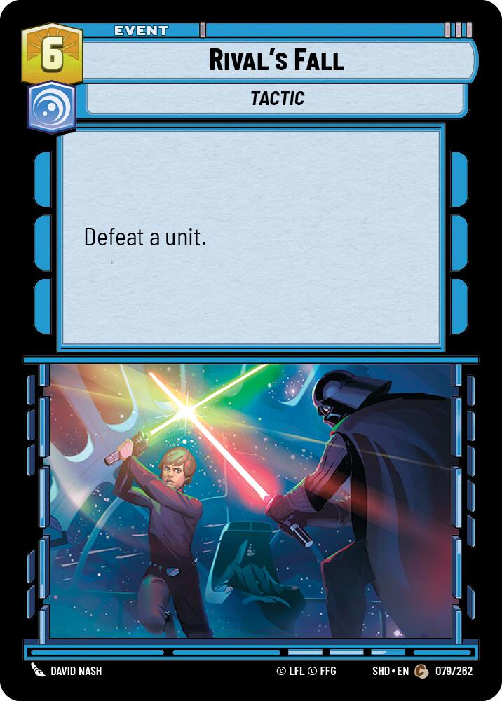 Rival's Fall (079/262) (079/262) [Shadows of the Galaxy]