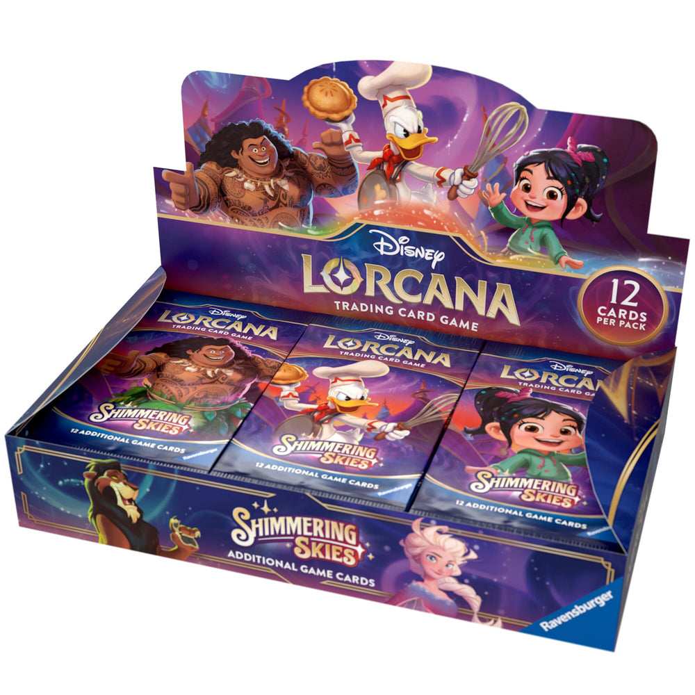 Lorcana | Disney Lorcana: Shimmering Skies - Booster Box | The Nerd Merchant