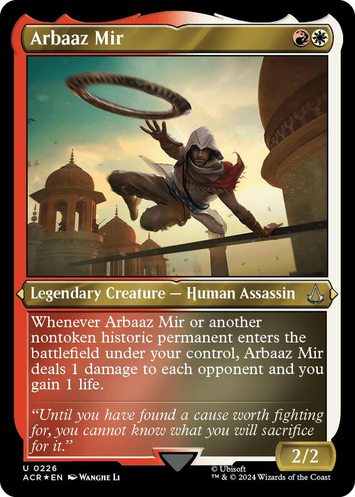 Magic | Arbaaz Mir (Foil Etched) [Assassin's Creed] | The Nerd Merchant