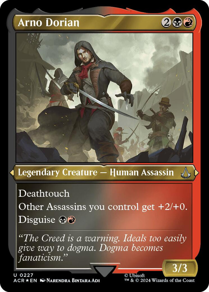 Magic | Arno Dorian (Foil Etched) [Assassin's Creed] | The Nerd Merchant