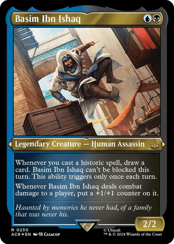 Magic | Basim Ibn Ishaq (Foil Etched) [Assassin's Creed] | The Nerd Merchant