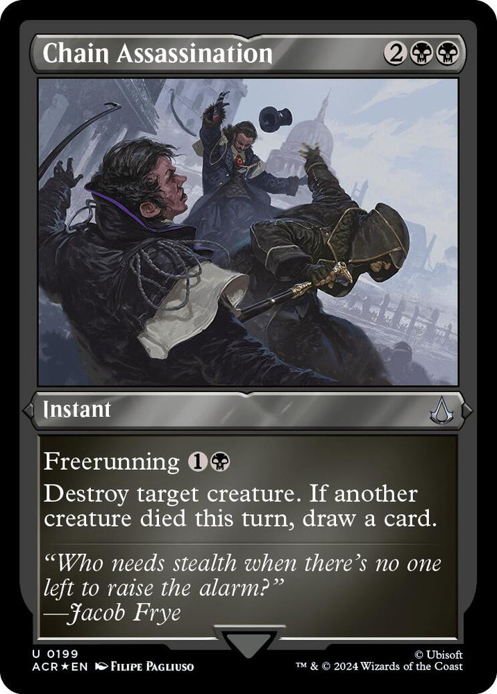 Magic | Chain Assassination (Foil Etched) [Assassin's Creed] | The Nerd Merchant