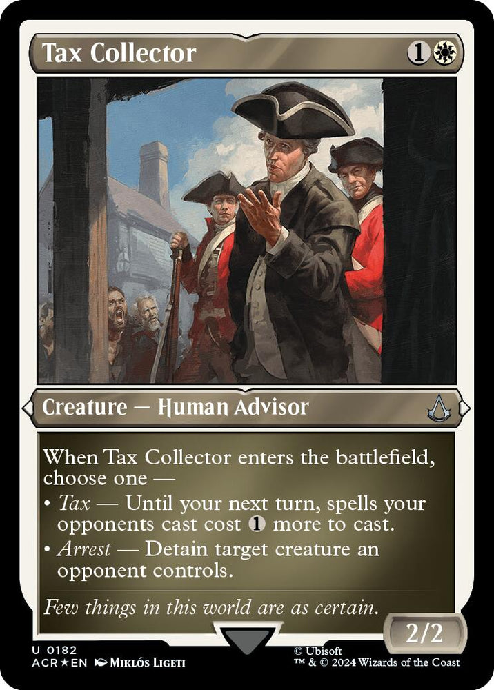 Magic | Tax Collector (Foil Etched) [Assassin's Creed] | The Nerd Merchant