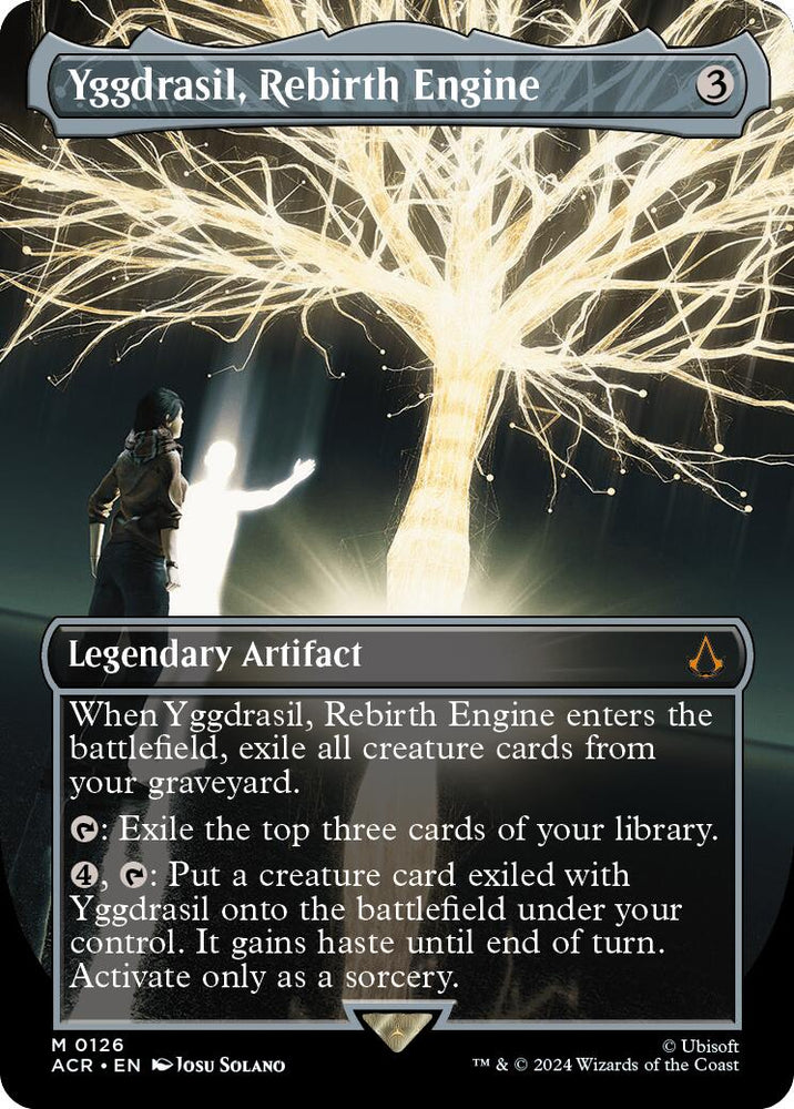 Magic | Yggdrasil, Rebirth Engine (Borderless) [Assassin's Creed] | The Nerd Merchant