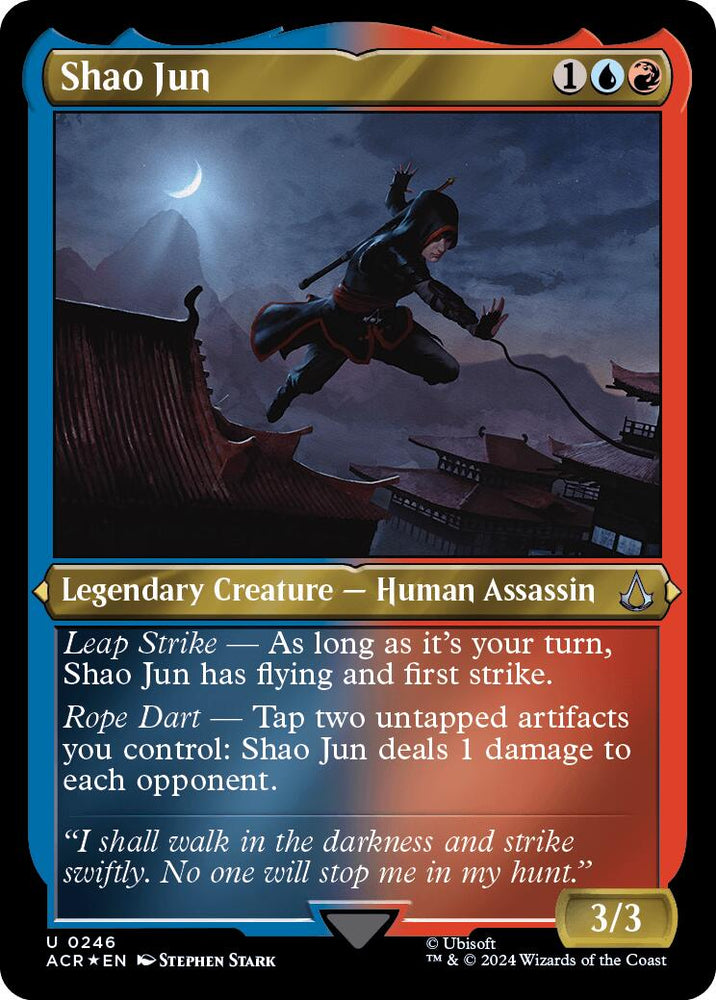 Magic | Shao Jun (Foil Etched) [Assassin's Creed] | The Nerd Merchant